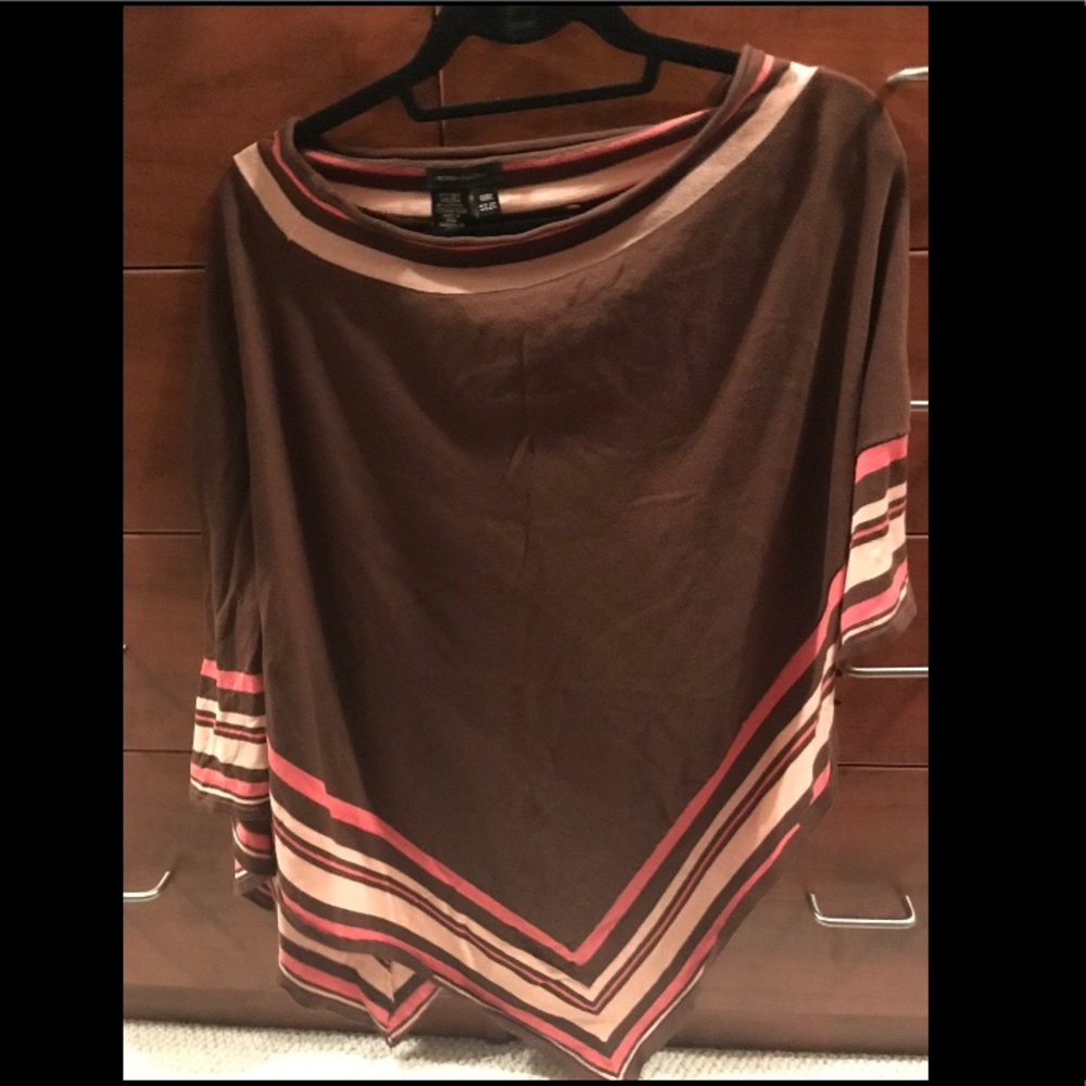 BCBGmaxazria Silk Cape